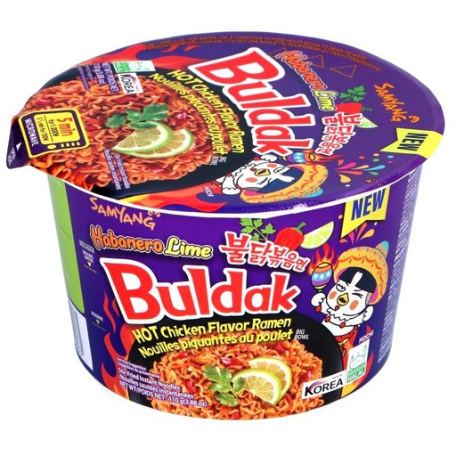 [8801073215863] SAMYANG BULDAK HABANERO LIME BOWL 110G