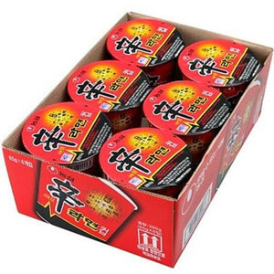 [NS-026] NONGSHIM SHIN RAMEN CUP (75G-6PK) 