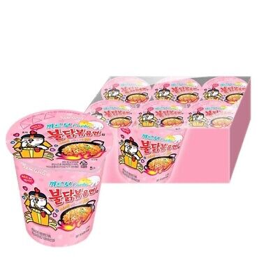 [SYR-035B/NS1090] SAMYANG BULDAK CARBO CUP 80G/ 6PK