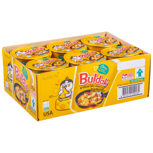 [SYR-035C] SAMYANG BULDAK CHEESE CUP 70G/ 6PK