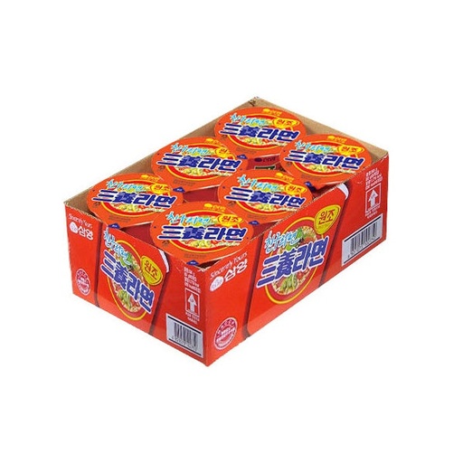 [8801073102750] SAMYANG CUP RAMEN (65G-6PK)
