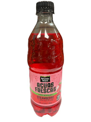 [025000135965]  AGUAS FRESCAS BTL STRAWBERRY 591ML (U)