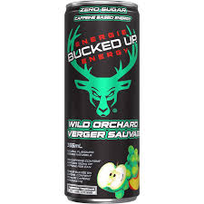 [810131952129] BUCKED UP ENERGY DRINK WILD ORCHARD 355ML  