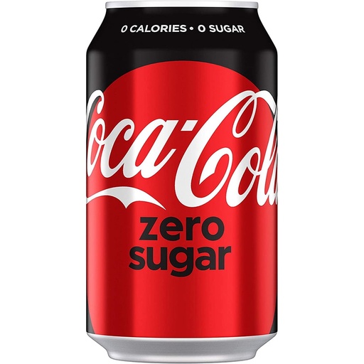 [123269] COCA COLA ZERO CANS 355ML/ 24CT
