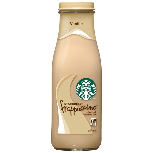 STARBUCKS FRAP. VANILLA BTL 405ML/12CT