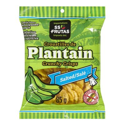 PLANTAIN CHIPS SALTED 85G 