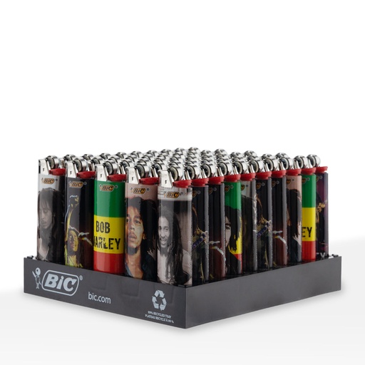 [070330654679] BIC LIGHTERS BOB MARLEY 50/CT  