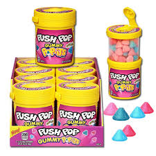 [041116073625] PUSH POP GUMMY POP 8/CT