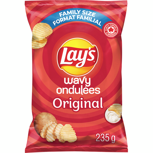 [04704] LAYS Wavy Original 235g