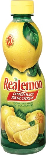 [21451] REAL LEMON JUICE 440 ML