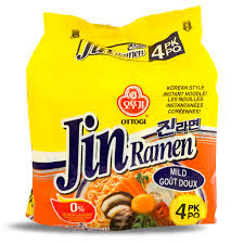[645175520160] OTTOGI JIN RAMEN-MILD (120G-4PK)