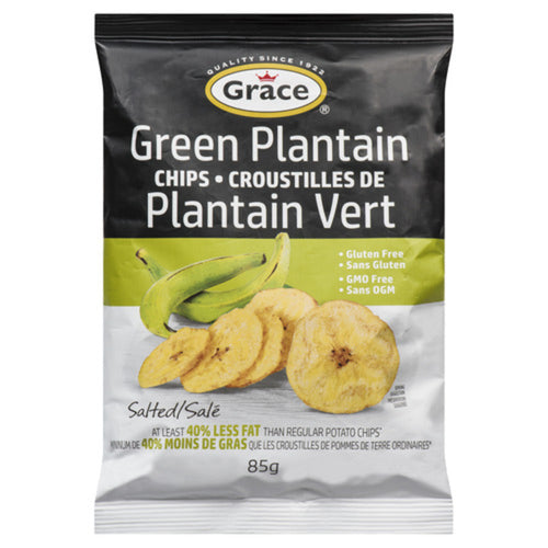 GRACE GREEN PLANTAIN CHIPS (85G) 