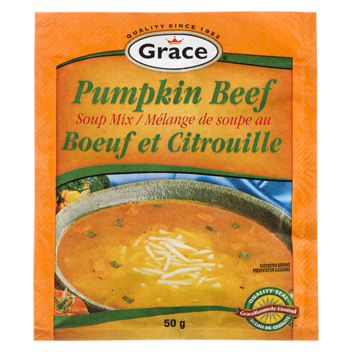 [055270844335] GRACE PUMPKIN BEEF SOUP MIX (50G)