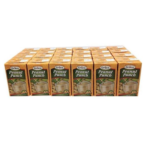 [412190] GRACE PEANUT PUNCH (24CT/250ML)