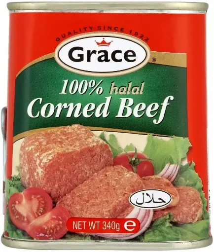 [404896] GRACE CORNED BEEF - HALAL (340G)