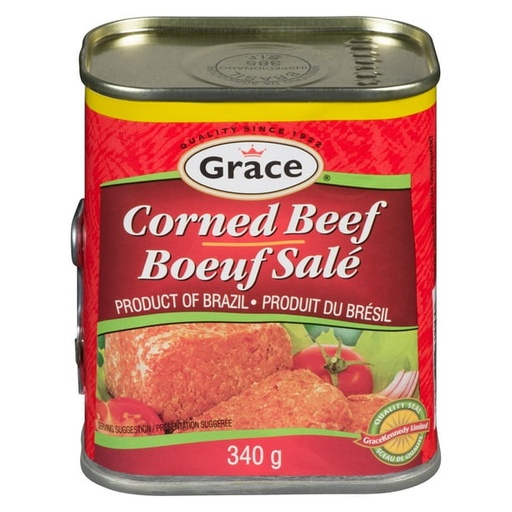 GRACE CORNED BEEF (340G) 