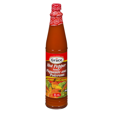 [055270839119] GRACE HOT PEPPER SAUCE (85ML)