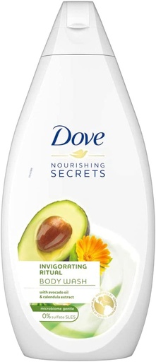 DOVE BODY WASH AVOCADO 500ML  