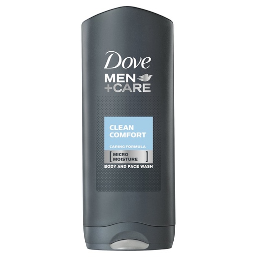 DOVE BODY & WASH FOR MEN CLEAN COMFORT 400ML