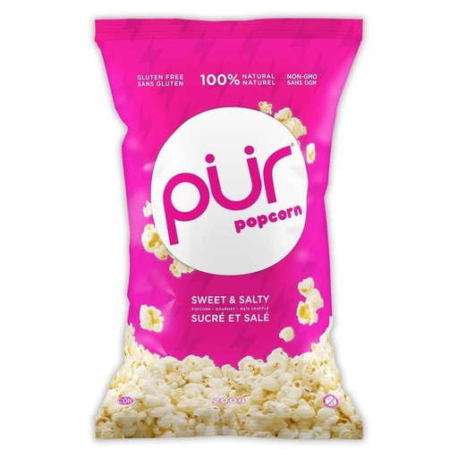 PUR POPCORN SWEET & SALTY 200G 