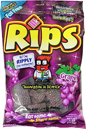 RIPS BITE GRAPE /113G   
