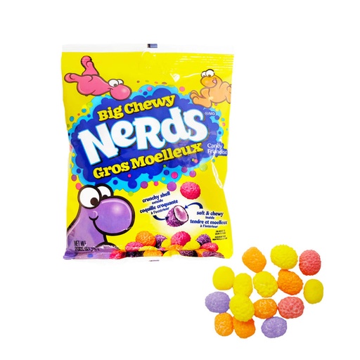 [079200065409] NERDS BIG CHEWY BAG 99G