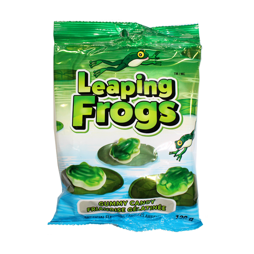 [055415499109] GUMMY ZONE FROGS /120G  
