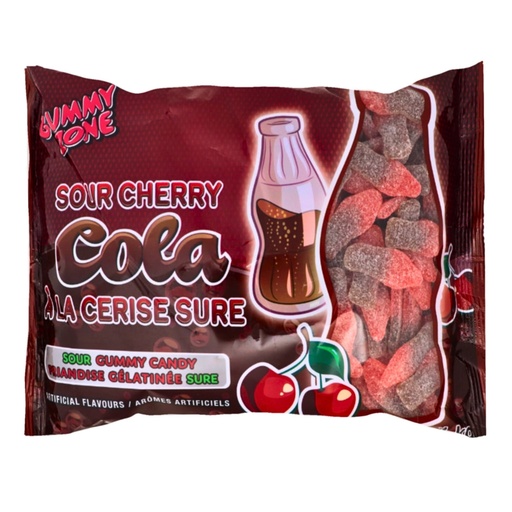 [055415890272] GUMMY ZONE SOUR CHERRY  /120G   