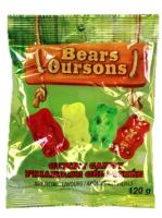 [055415498072] GUMMY ZONE BEARS OURSONS /120G  