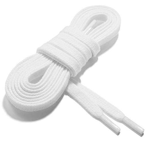 SHOE LACE 18" WHITE