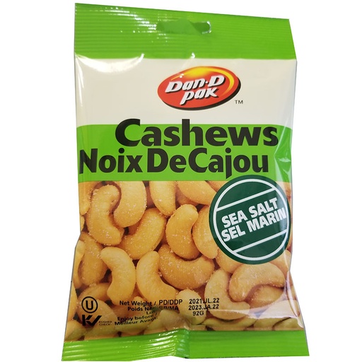 [051421] DAN-D CASHEW SEA SALT 92G