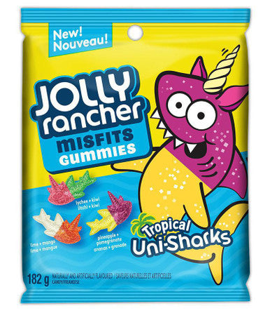 [066259043854] JOLLY RANCHER TROPICAL UNISHARKS PEG 182G