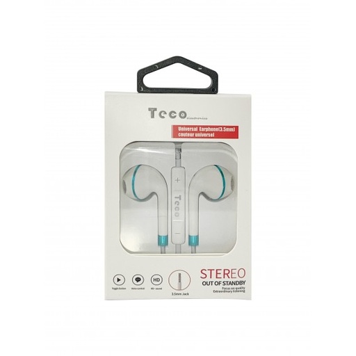 [T19] TECO  STEREO EARPHONE 