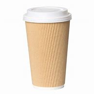 [711099614763] 8OZ RIPPLE PAPER CUP/LID SET 10PK