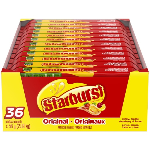 [058496890940] STARBURST ORIGINAL 58G/ 36CT