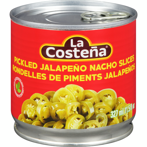 [GR10] LA COSTENA PICKLED JALAPENO NACHO 327ML