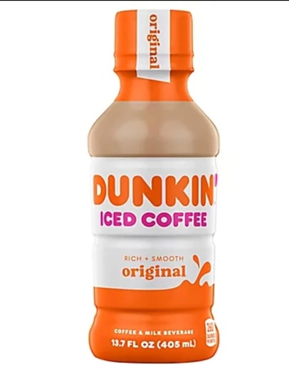 [049000172379] DUNKIN' ICED COFFEE ORIG. 12/405ML