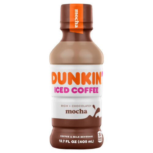 [049000172386] DUNKIN' ICED COFFEE MOCHA 12/405ML 