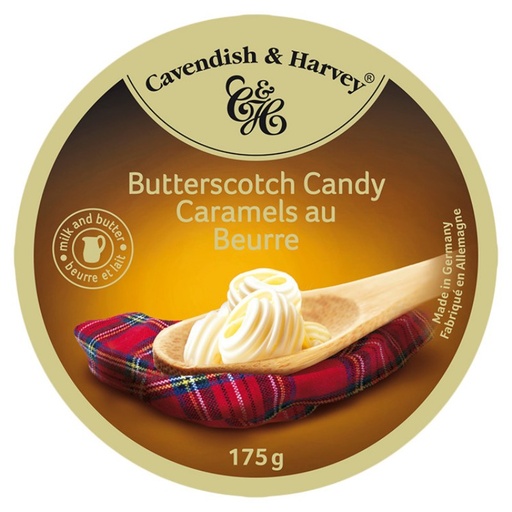 [CAV005] CAVE BUTTERSCOTCH CANDY 175G