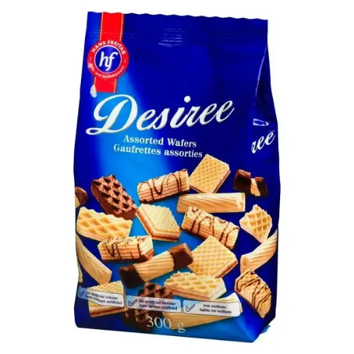 [FRE002] DESIREE ASSORTED WAFERS 300G