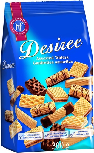 [FRE003] DESIREE ASSORTED BISCUITS & WAFERS 300G