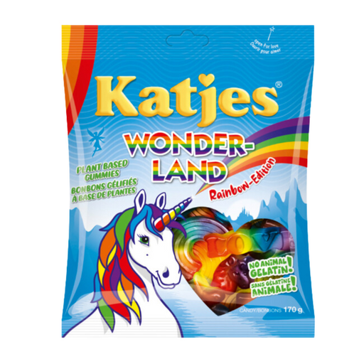 [KAT002] KATJES PLANT BASED GUMMIES RAINBOW 170G
