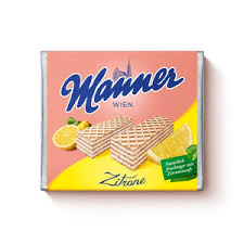 [MAN051] MANNER LEMON WAFFER 75G 