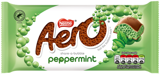 AERO PEPPERMINT BLOCK 90G (UK)