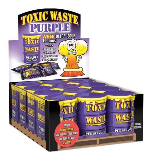 [1066] TOXIC WASTE PURPLE DRUM 504G/12PK 
