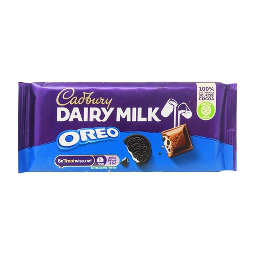 [4136.] CADBURY OREO BAR 120G (UK) 