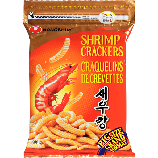 NONGSHIM SHRIMP CRACKERS LARGE.SIZE /400G
