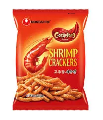 [02111G/JSS017] NONGSHIM SHRIMP CRACKERS GOCHUJANG FLVR /75G