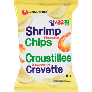 NONGSHIM SHRIMP CHIPS SMALL SIZE /45G