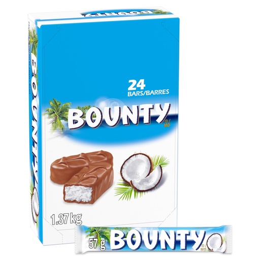 BOUNTY REGULAR BAR 57G/ 24CT